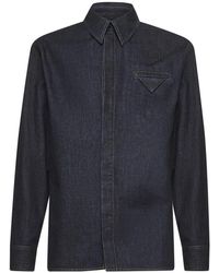 Bottega Veneta - Denim Shirts - Lyst