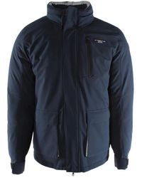 North Sails - Jassen ,Blauw ,Polyester Polyester Jas - Lyst