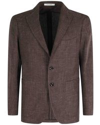 Tagliatore - Jassen ,Bruin ,Katoen Montecarlo Jacket - Lyst