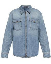 Versace - Denim Jackets - Lyst