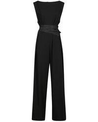 Herno - Jumpsuits & Playsuits ,Zwart ,Jumpsuit - Lyst