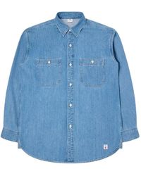 Edwin - Denim Shirts - Lyst