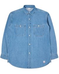 Edwin - Denim Shirts - Lyst