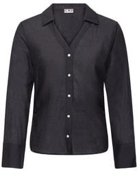 Ichi - Overhemden ,Zwart ,Blouses & Shirts - Lyst