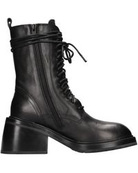 Ann Demeulemeester - Leder Stiefeletten - Lyst