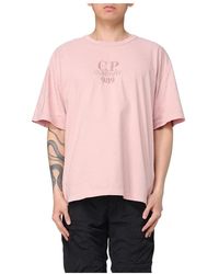 C.P. Company - Logo Boxy T-Shirt - Lyst