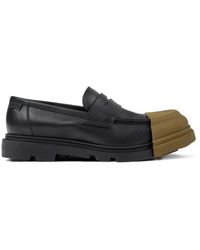 Camper - Schoenen ,Zwart ,Leer Junction Loafers - Lyst