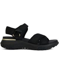 Geox - Flat Sandals - Lyst