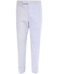 Thom Browne - Slim-Fit Trousers - Lyst