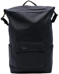 Barbour - Transport Foldover Rugzak - Lyst
