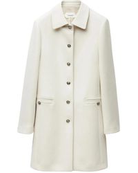 Versace - Single-Breasted Coats - Lyst
