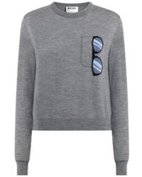 Moschino - Round-Neck Knitwear - Lyst
