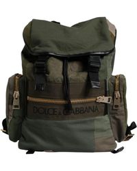 Dolce & Gabbana - Zaino Militare In Canvas - Lyst