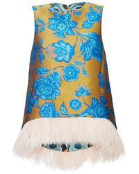 La DoubleJ - Top Asimétrico De Jacquard, Mujer, Talla - Lyst