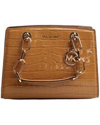 Michael Kors - Satchel Tasche Mit Krokodil-Textur - Lyst