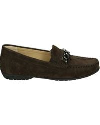 Sioux - Braune Wildleder Slip-On Schuhe - Lyst