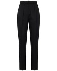 Elisabetta Franchi - Tapered Trousers - Lyst