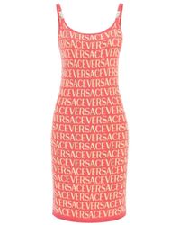 Versace - Dresses > day dresses > knitted dresses - Lyst