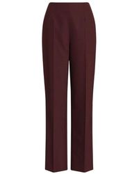 Alberta Ferretti - Klassieke Rechte Broek - Lyst