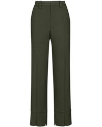 Marni - Hose mit geradem bein aus tropischer schurwolle - Lyst