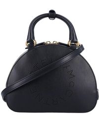 Stella McCartney - Top Handle Logo Tasche - Lyst