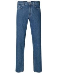 SELECTED - Straight Jeans - Lyst