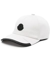 Moncler - Stilvolle beige baseball cap - Lyst