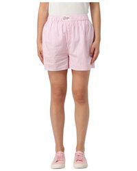 Mc2 Saint Barth - Blaue Stylische Casual Shorts - Lyst