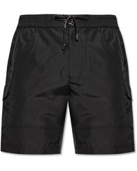 Dolce & Gabbana - Badmode ,Zwart ,Polyester Zwembroek - Lyst
