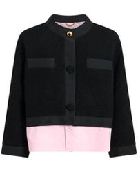 Moschino - Gouden Hartknopen Jas - Lyst