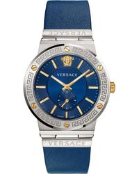 Versace - Greca Logo Watch - Lyst