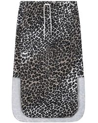10Days - Soft Scuba Rok Leopard - Lyst