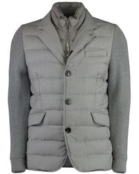 Moorer - Gepolsterte jacke mit abnehmbarem futter - Lyst