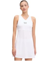 EA7 - Ventus7 Tennis Pro Jurk - Lyst