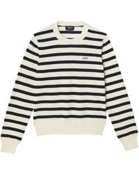 A.P.C. - Round-Neck Knitwear - Lyst