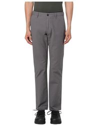 Incotex - Graue Straight Fit Chinos Hose - Lyst