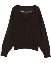 Liu Jo - V-Neck Knitwear - Lyst