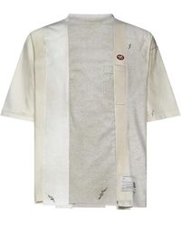 Maison Mihara Yasuhiro - Weiße t-shirts und polos - Lyst