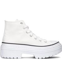 Converse - Chuck Taylor All Star Lugged Heel Sneaker Bianco da Donna A10364C - Lyst