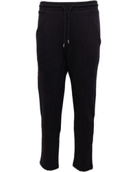 Woolrich - Broeken ,Blauw ,Comfort Fleece Trainingsbroeken - Lyst