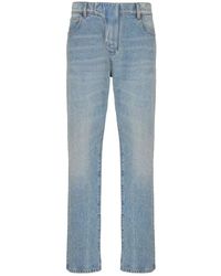 Balmain - Regular-Fit Denim Jeans - Lyst