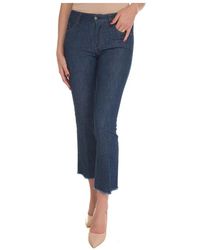 Fay - Cropped Jeans - Lyst