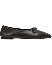 Dear Frances - Schoenen ,Bruin ,Leer Gala Ballerina Flats - Lyst