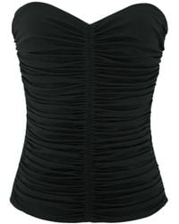 Saint Laurent - Viscose Top - Lyst