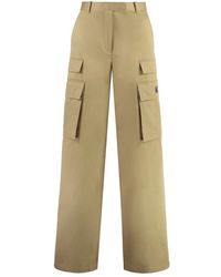 Versace - Stylish Cargo Trousers With Eight Pockets For - Lyst