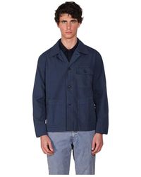 Mason's - Work Overshirt Jacket - Lyst