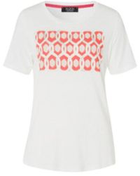 Tuzzi - Lässiges Shirt Mit Rundhalsausschnitt Und Modernem Print - Lyst