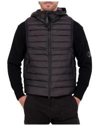 C.P. Company - Jassen ,Zwart ,Nylon Goggle Down Vest D.D. Shell - Lyst