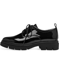 Tamaris - Lack Schnürschuhe - Lyst