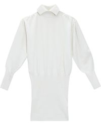 Genny - Truien & Vesten ,Wit ,Kasjmier Abito Cashmere - Lyst